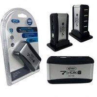 Hub USB 2.0 7 Portas com Fonte HB-T68