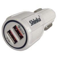 Carregador de Celular Veicular com 2 USB 5.1A Turbo Shinka