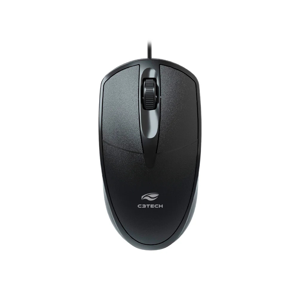 Mouse USB C3teh 1000DPI MS-30 Preto - Imagem 2