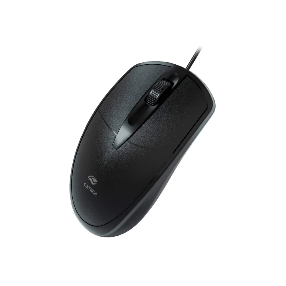 Mouse USB C3teh 1000DPI MS-30 Preto - Imagem 3
