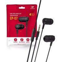 Fone de Ouvido com Microfone Intra Auricular C3tech EP-07