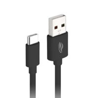 Cabo USB x Type-C Carregador de Celular 2A 2M C3Tech C20BK