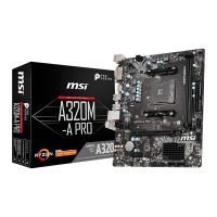 Placa Mãe Soquete AMD AM4 MSI A320M-A PRO DDR4