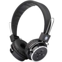Headphone com Microfone Bluetooth + Entrada de Cartão MSD + Rádio FM