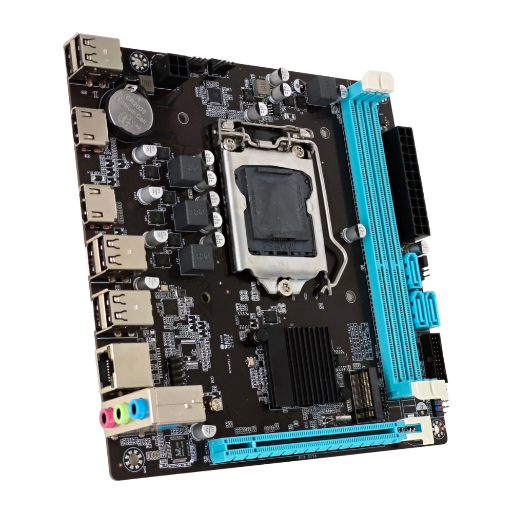 Placa Mãe Soquete 1155 Bluevix BMBH61-G22HG-ITX DDR3 OEM - Imagem 3
