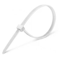 Abraçadeira em Nylon 10cm Pacote com 100 Branco - Image 3