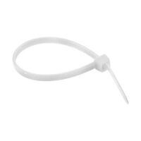 Abraçadeira em Nylon 20cm Pacote com 100 Branco - Image 3