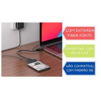 Conversor USB 3.0 Para HD SATA (Máximo de 4TB) - Image 3