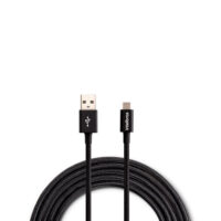 Cabo USB x Micro USB V8 Carregador de Celular 3A 1.2M Intelbras EUAB12PP - Image 2