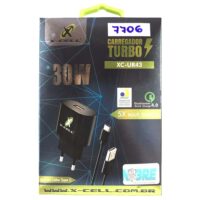 Carregador de Celular com 1 USB + Cabo Type-C 1m 30W XCUR43 - Image 5