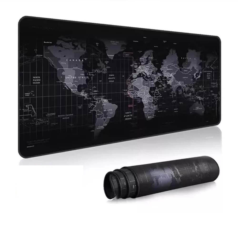 Mousepad Gamer 90×40 cm Mapa Mundi