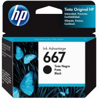 Cartucho HP 667 Preto 2ml Original HP - Image 2
