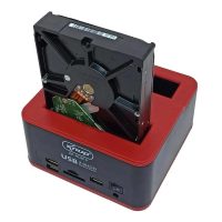 Dock Station Sata 3 + leitor de Cartão + 3 Portas USB 2.0 KP-HD819 - Image 2