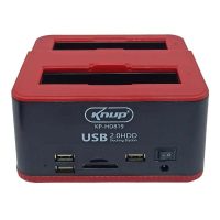 Dock Station Sata 3 + leitor de Cartão + 3 Portas USB 2.0 KP-HD819