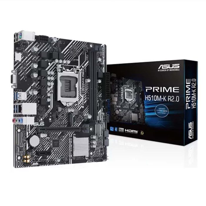 Placa Mãe Soquete 1200 ASUS H510M-K R2.0 DDR4