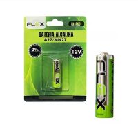 Bateria 12V para Controle de Portão Eletrônico A27 Flex Blister com 01