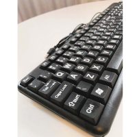 Teclado USB Hoopson Letras Grandes TPC-058G - Image 2