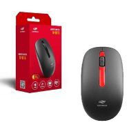 Mouse Sem Fio Wireless C3tech M-W15RBK Preto/Vermelho