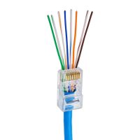 Conector RJ45 Cat5-e Vazado pacote com 10 - Image 2