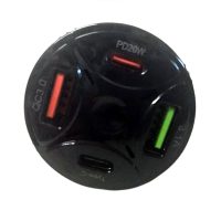 Carregador de Celular Veicular com 2 USB + 2 TYPE-C 60W XCELL - Image 3
