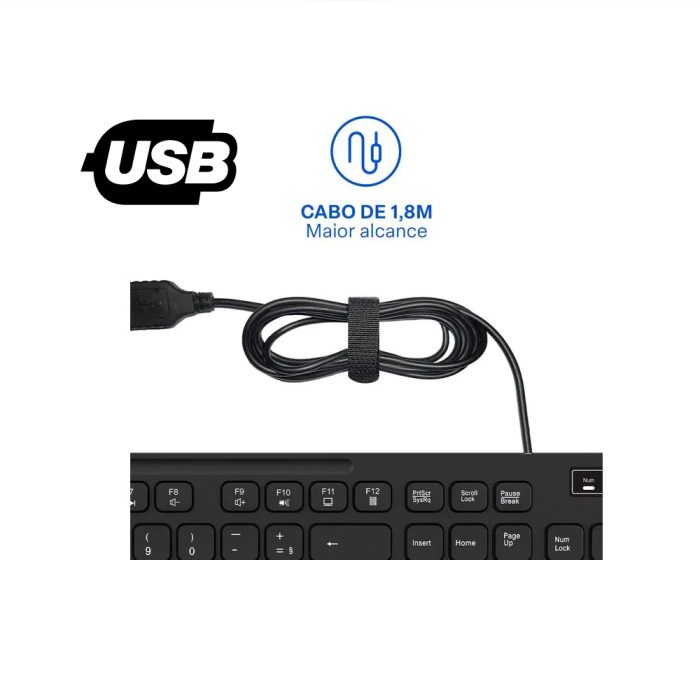 Teclado USB Multilaser TC294 - Image 3