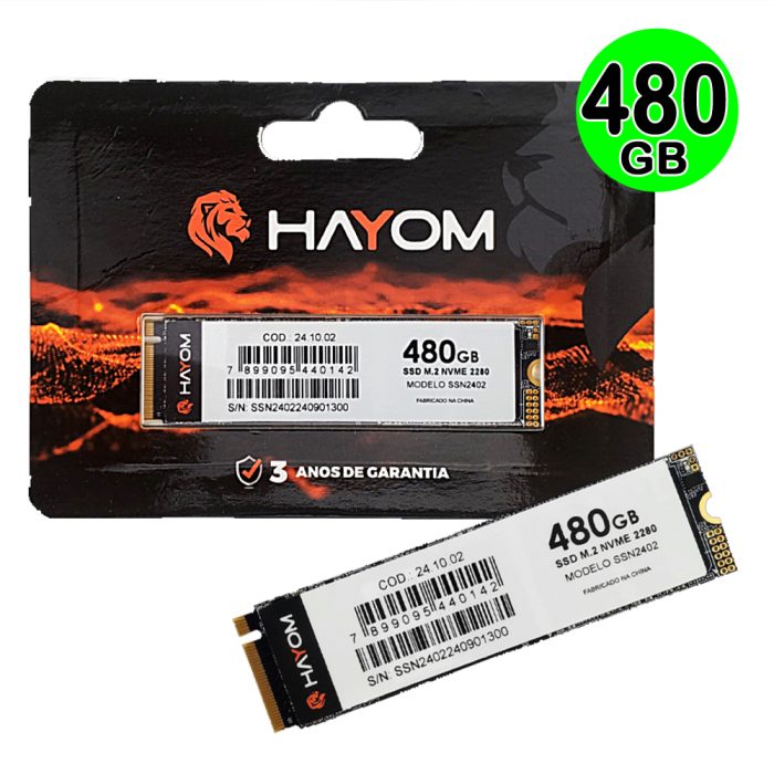 SSD M2 NVME 480GB Hayom SN2402