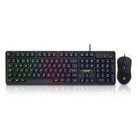 Teclado e Mouse Gamer com Fio Knup LED RGB KP-TE118 - Image 2