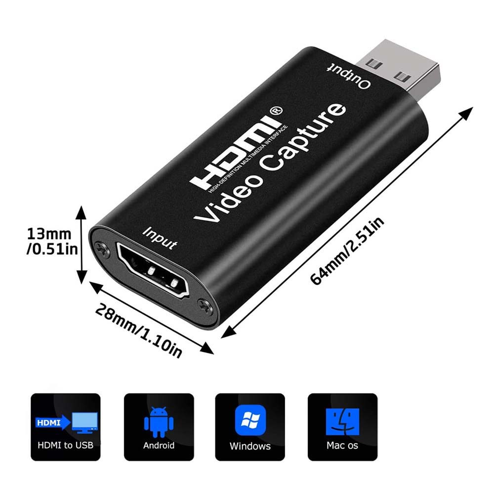 Placa de Vídeo Captura HDMI USB 3.0 DT-60G - Imagem 3