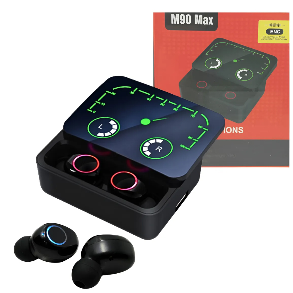 Fone de Ouvido Bluetooth Duplo V5.3 Airphone M90