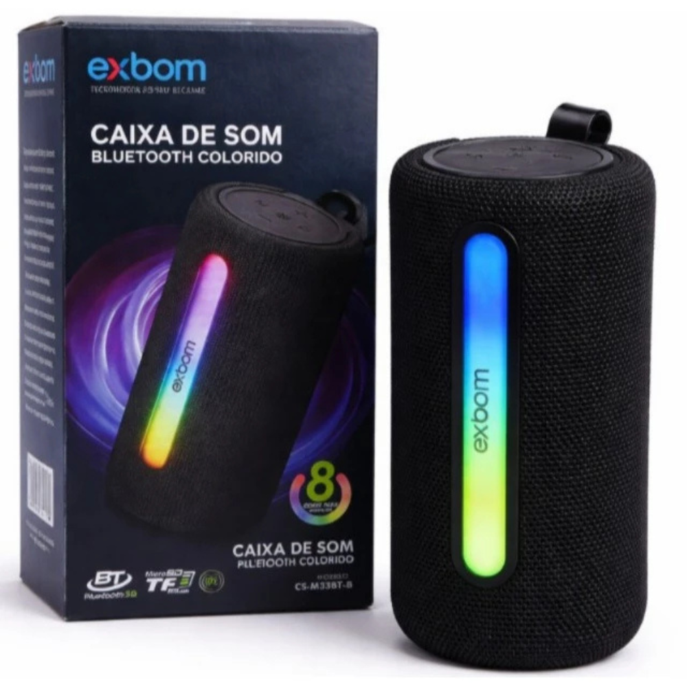 Caixa de Som Portátil Bluetooth 30W CS-M33BT-B