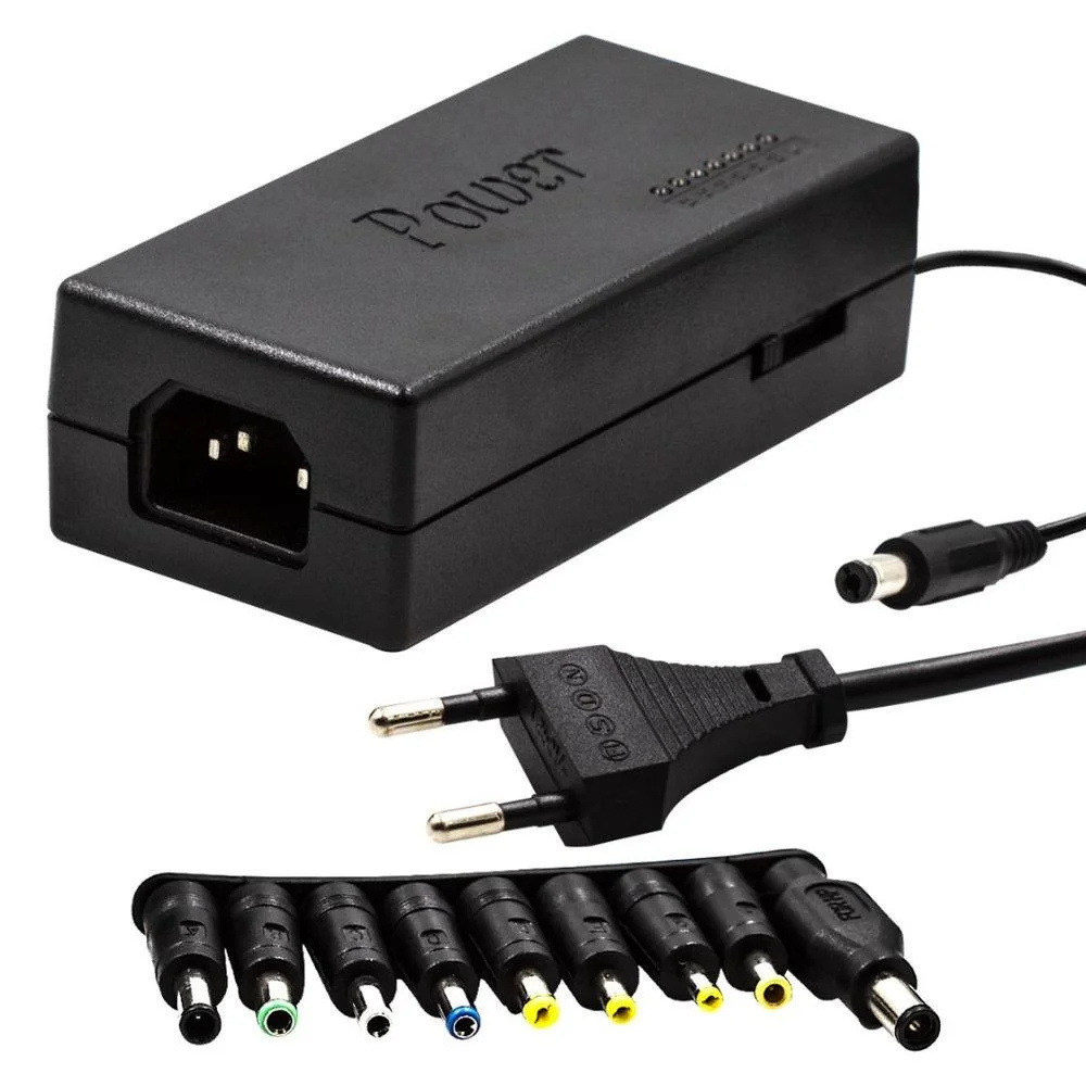 Carregador de Notebook Universal 10 Plugs MY-120w