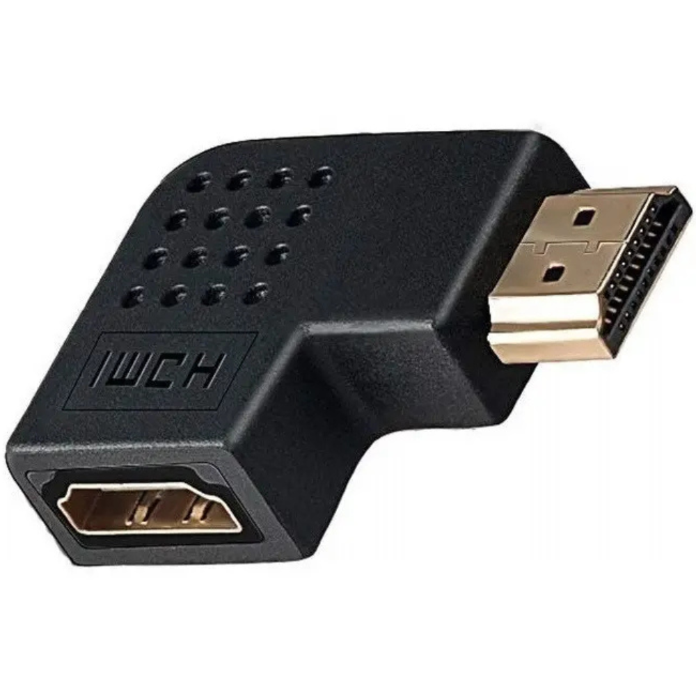 Adptador HDMI Macho x HDMI Fêmea 90 Graus