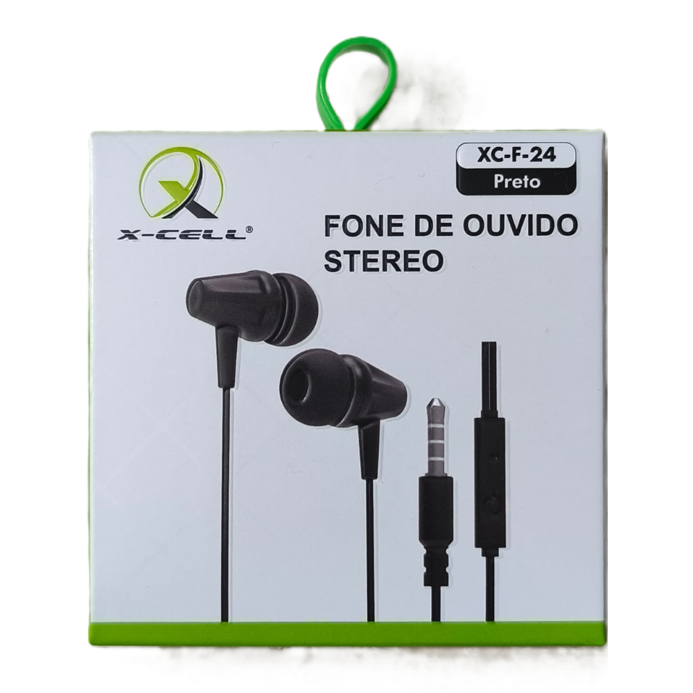 Fone de Ouvido com Microfone XCELL XC-F-24