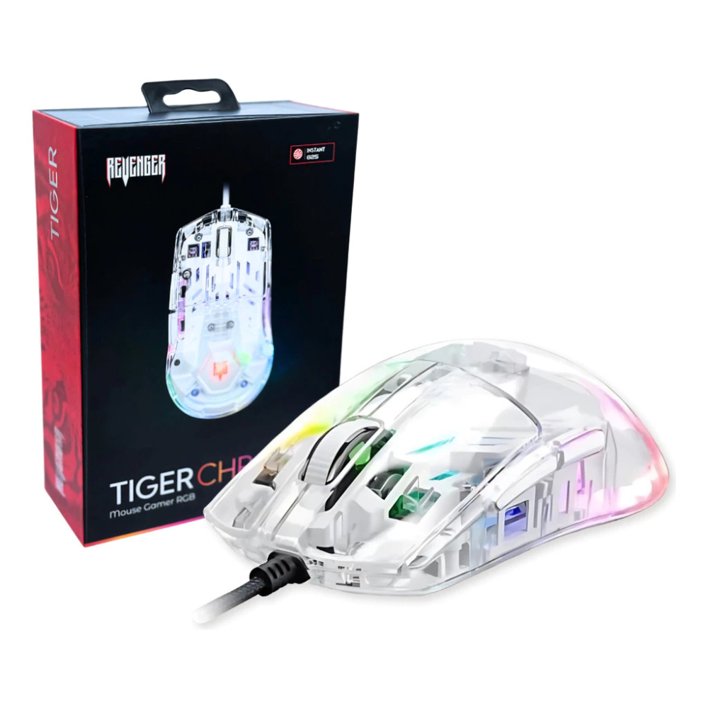 Mouse Gamer com Fio USB RGB 12800DPI MO-TGR004 - Imagem 5